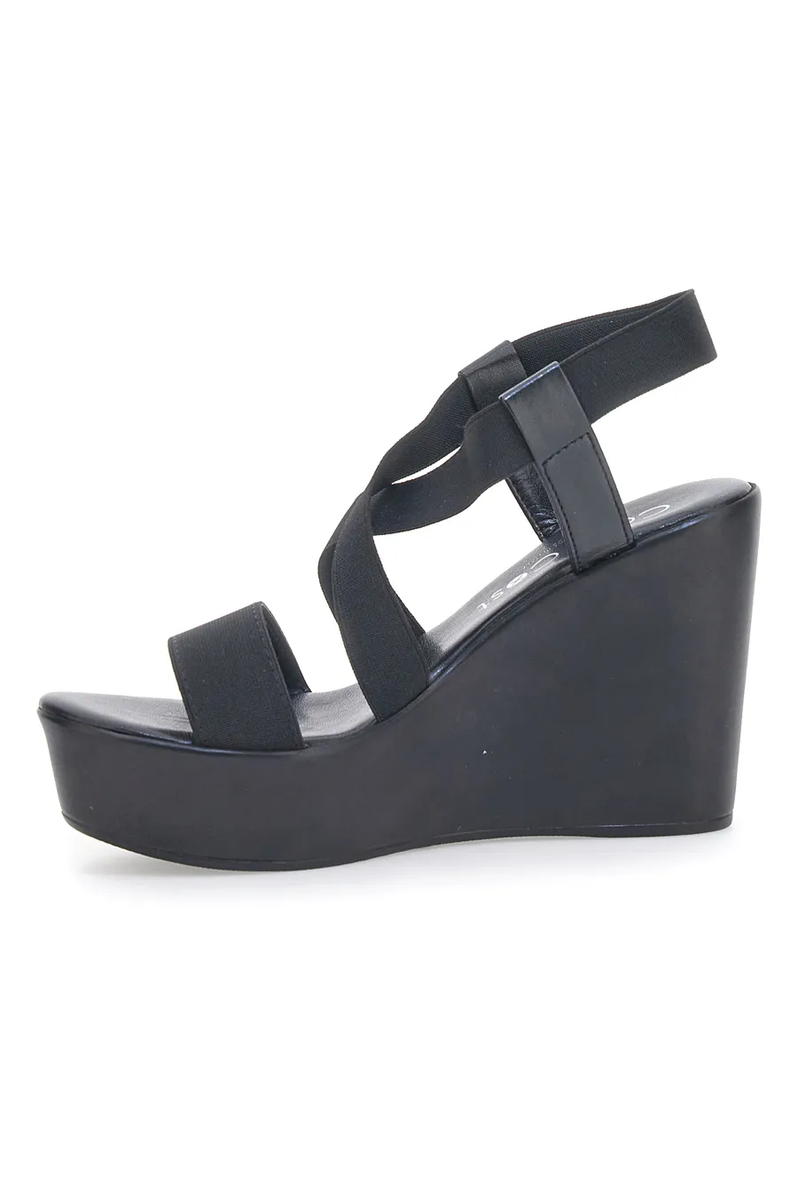 Sandali con Platform Cafe' Cost 1 Neri