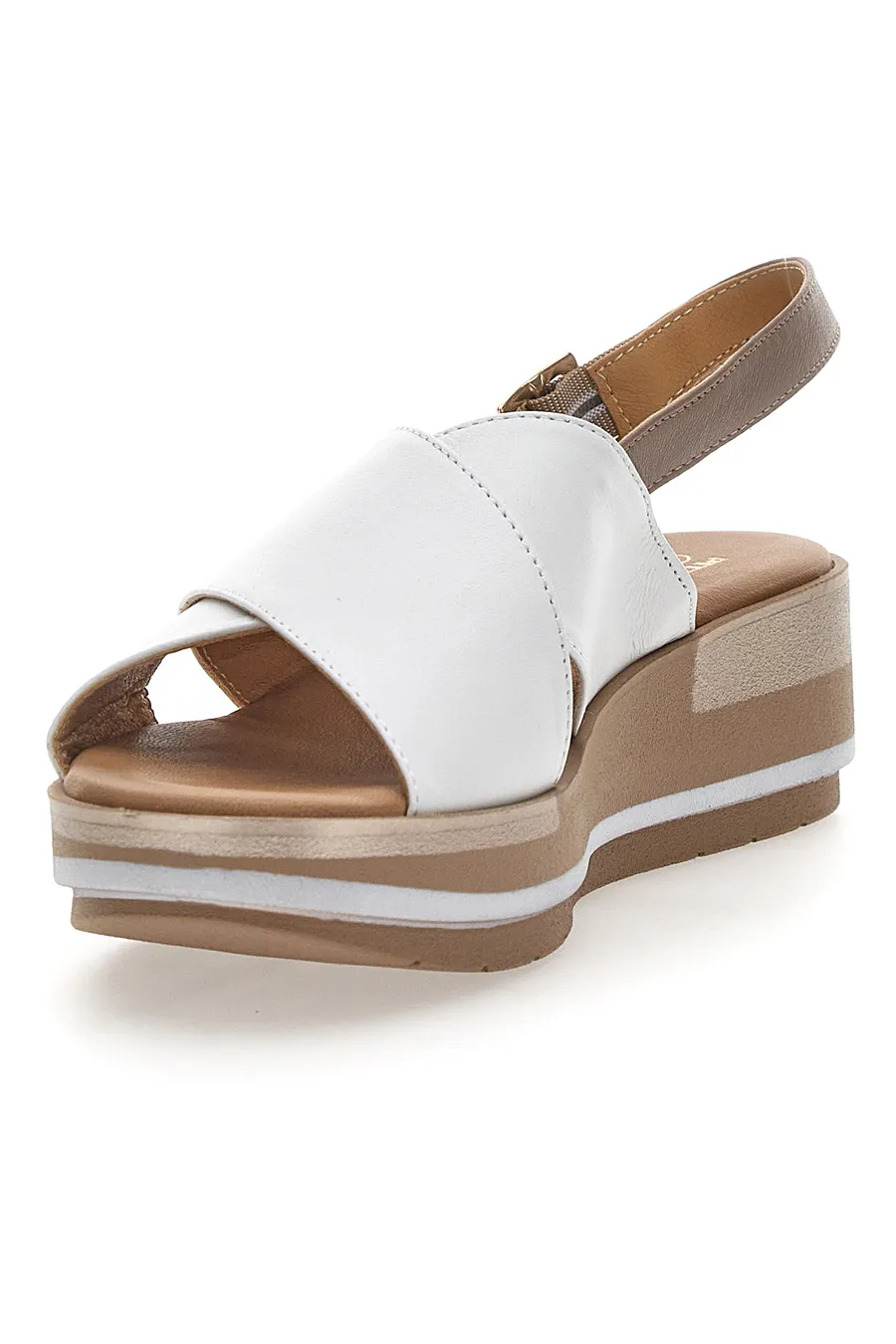 Sandali Platform Pittarello Glam 81271 Bianchi