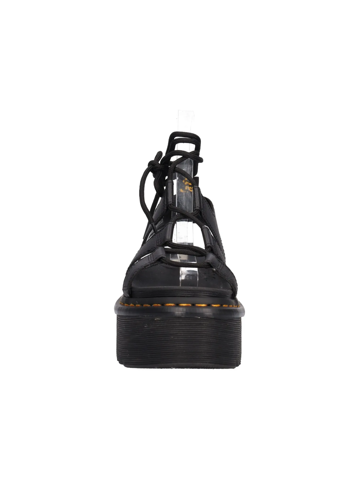 Sandalo platform alla schiava Dr Martens Nartilla XL Athena da donna nero
