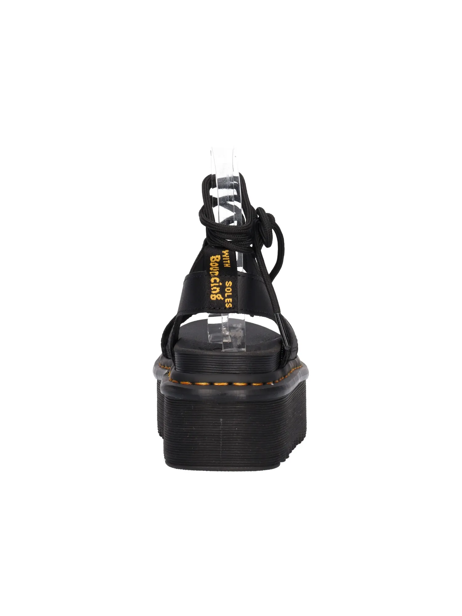 Sandalo platform alla schiava Dr Martens Nartilla XL Athena da donna nero