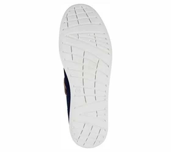 SANSIBAR Scarpe da Vela da Uomo in Pelle Scamosciata Scarpe da Barca in Vera Pelle con Plantare Estraibile Made in Italy 109628 