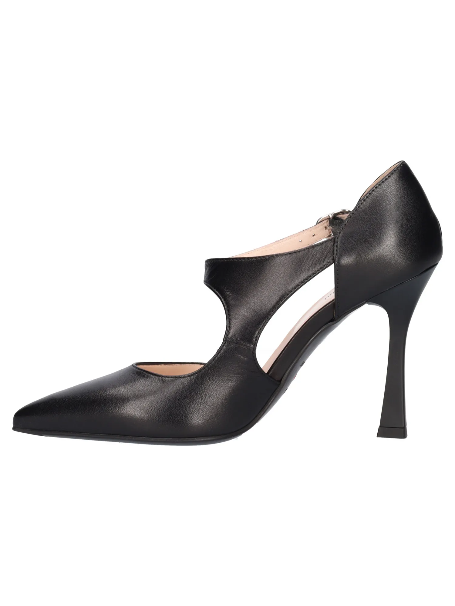 Scarpa con tacco fino Nero Giardini da donna nera