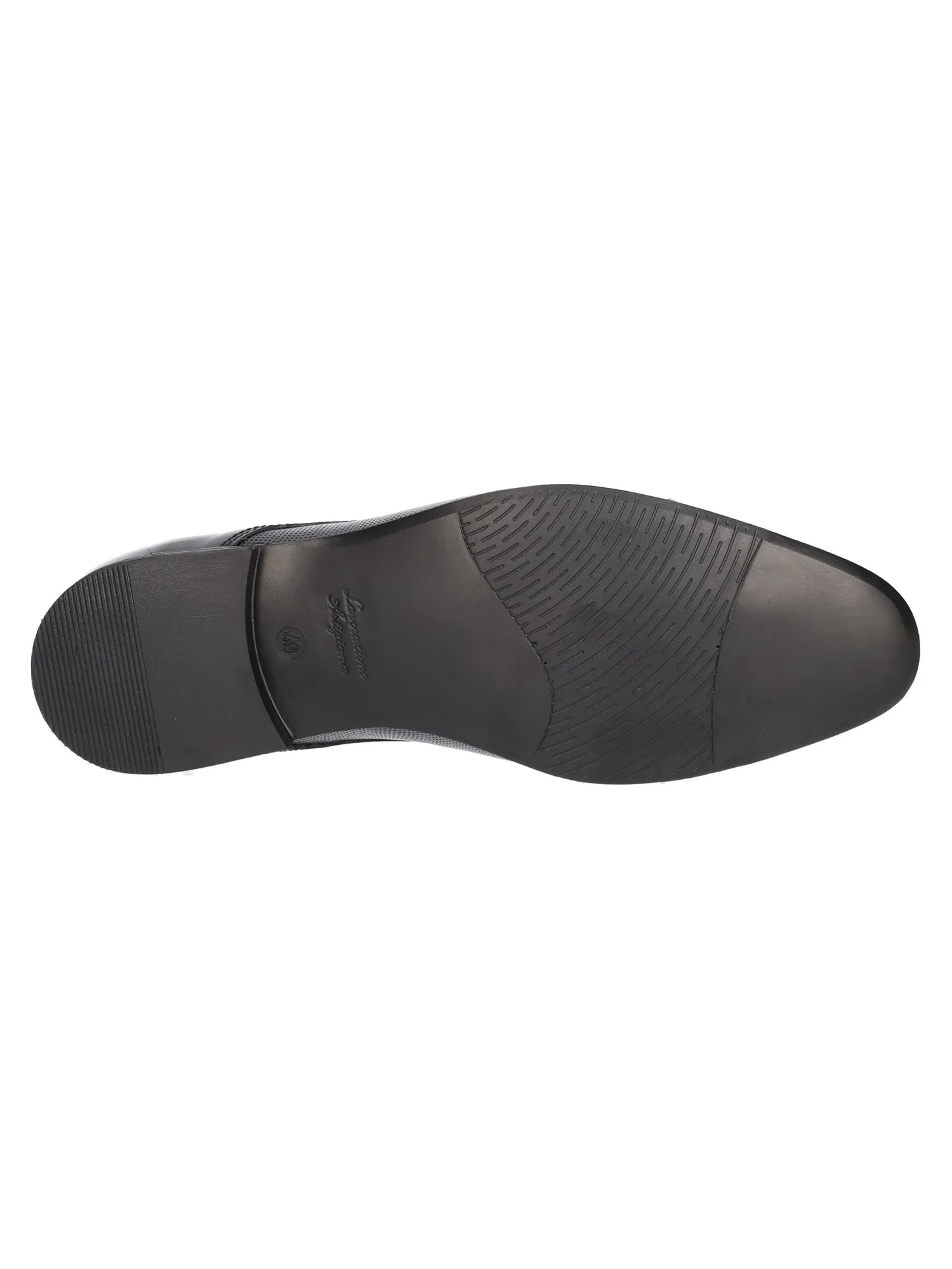 Scarpa elegante Nicola Benson da uomo nera