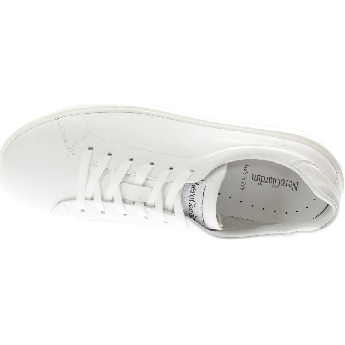 Scarpe casual da Uomo - NERO GIARDINI Art. E302892U 707 sneakers bianco
