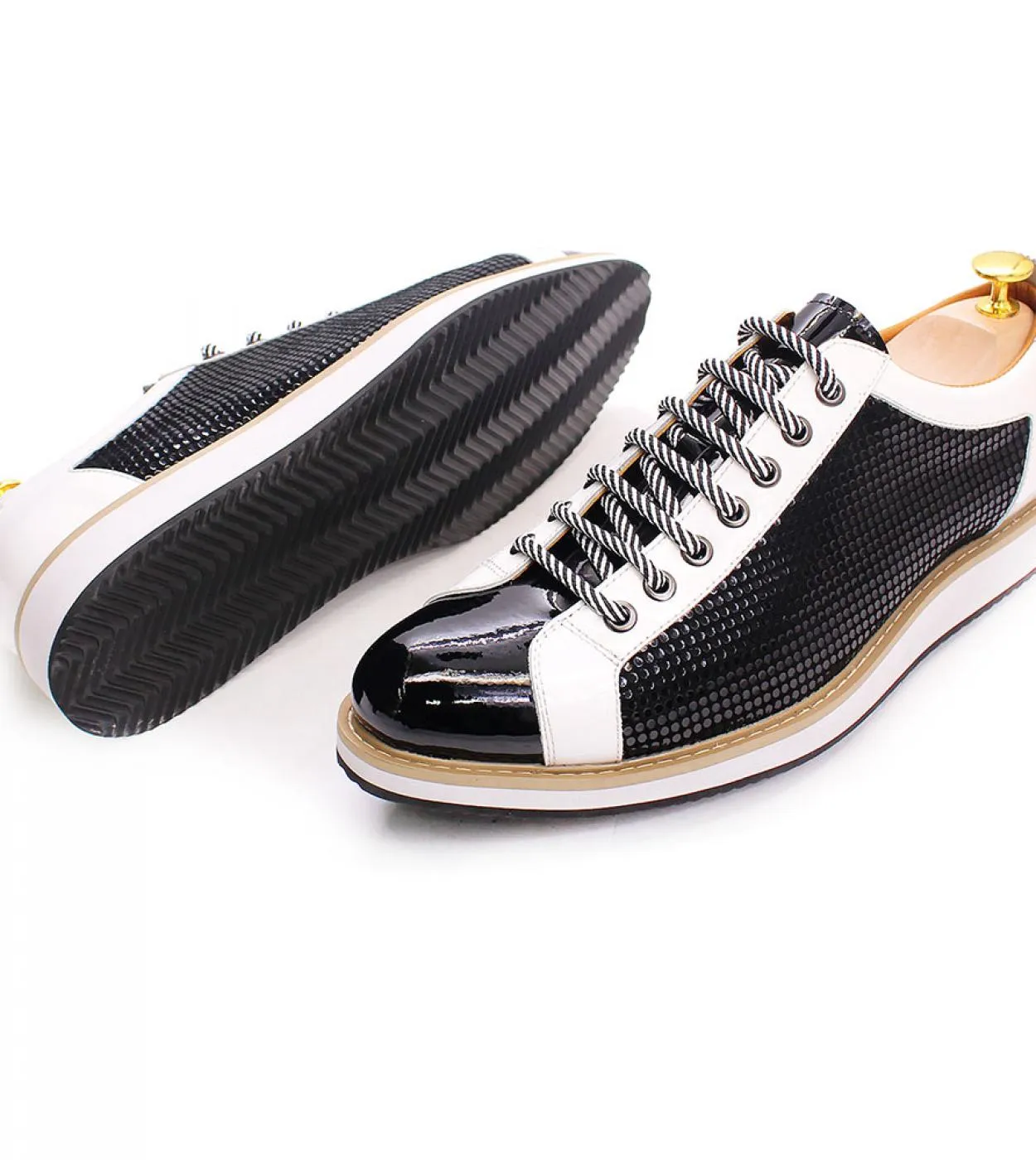 Scarpe in pelle Sneakers di lusso Scarpe da ginnastica da uomo di lusso in pelle Scarpe da uomo di lusso Taglia 13 Scarpe casual