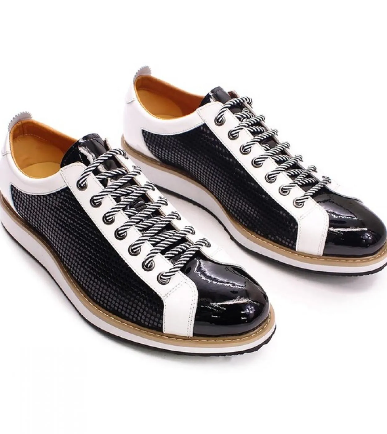 Scarpe in pelle Sneakers di lusso Scarpe da ginnastica da uomo di lusso in pelle Scarpe da uomo di lusso Taglia 13 Scarpe casual