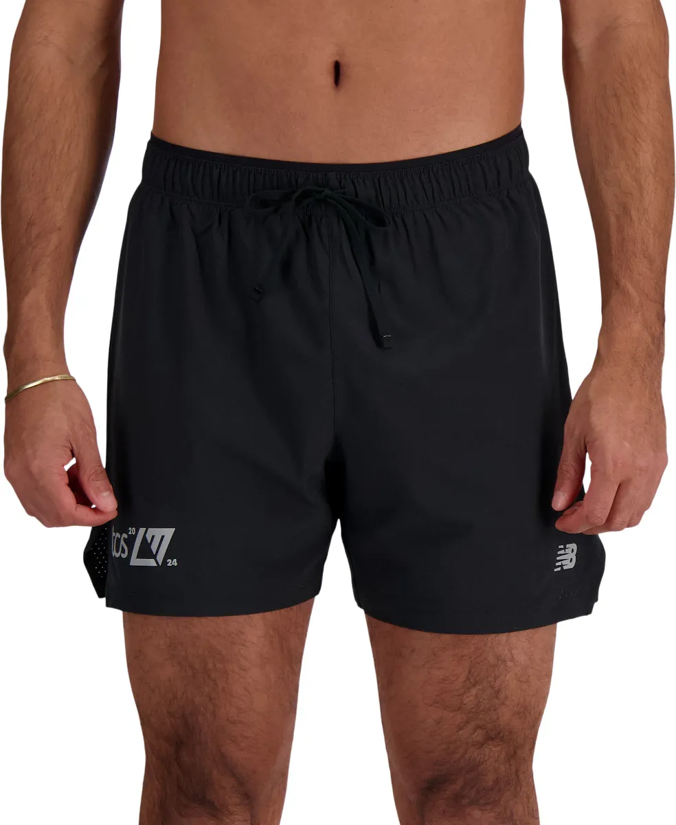 Shorts New Balance London Edition Printed RC Seamless Short 5 Inch