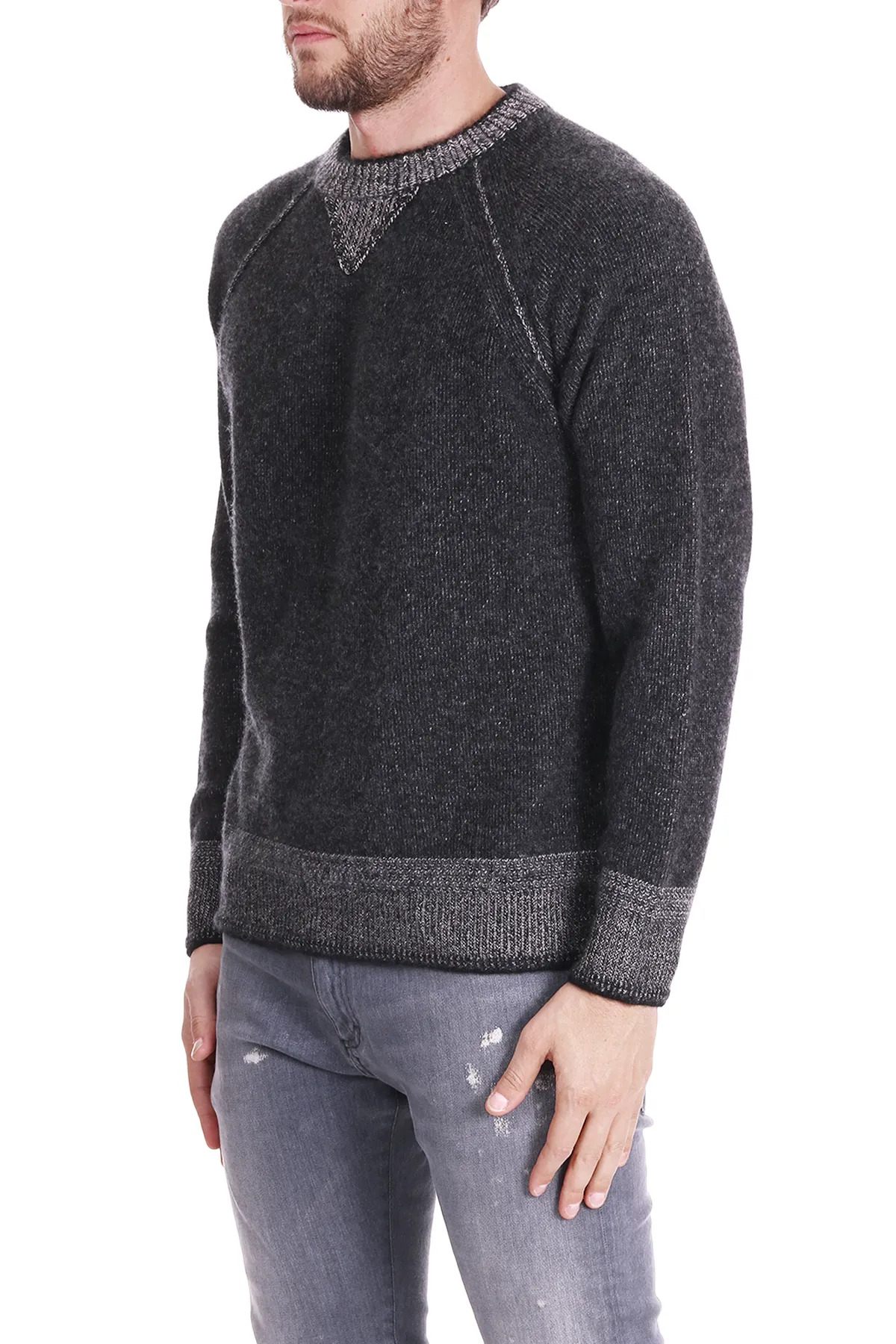 SIDE SLOPE   MAGLIA IN CASHMERE