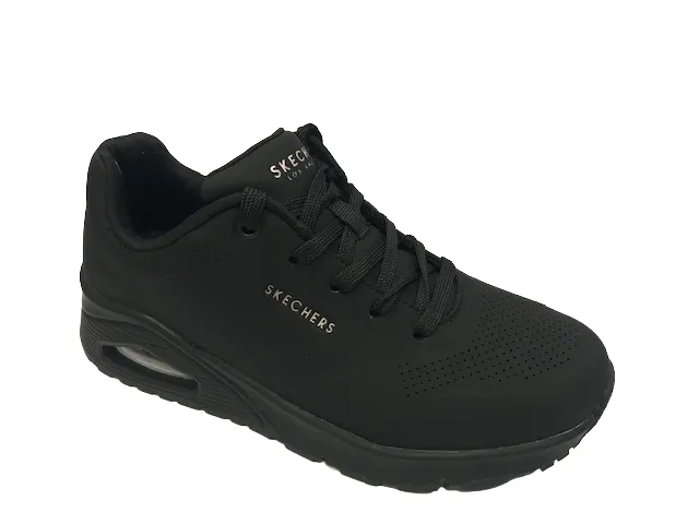 Skechers Uno Stand On Air women's sneakers shoe 73690BBK black