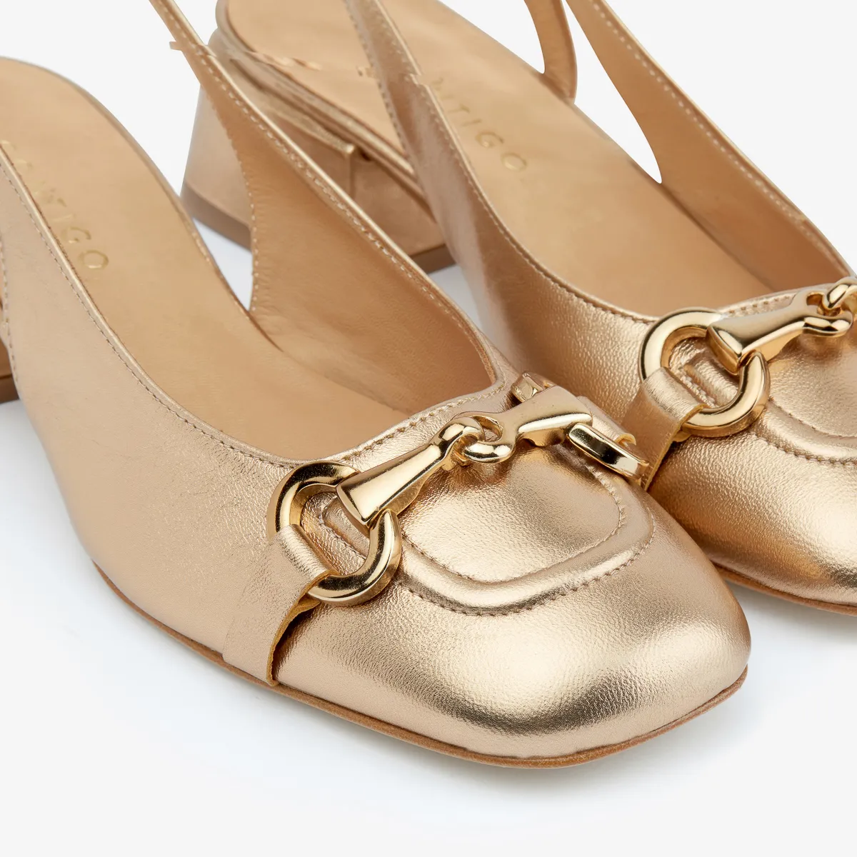 Slingback Quadra Bronzo
