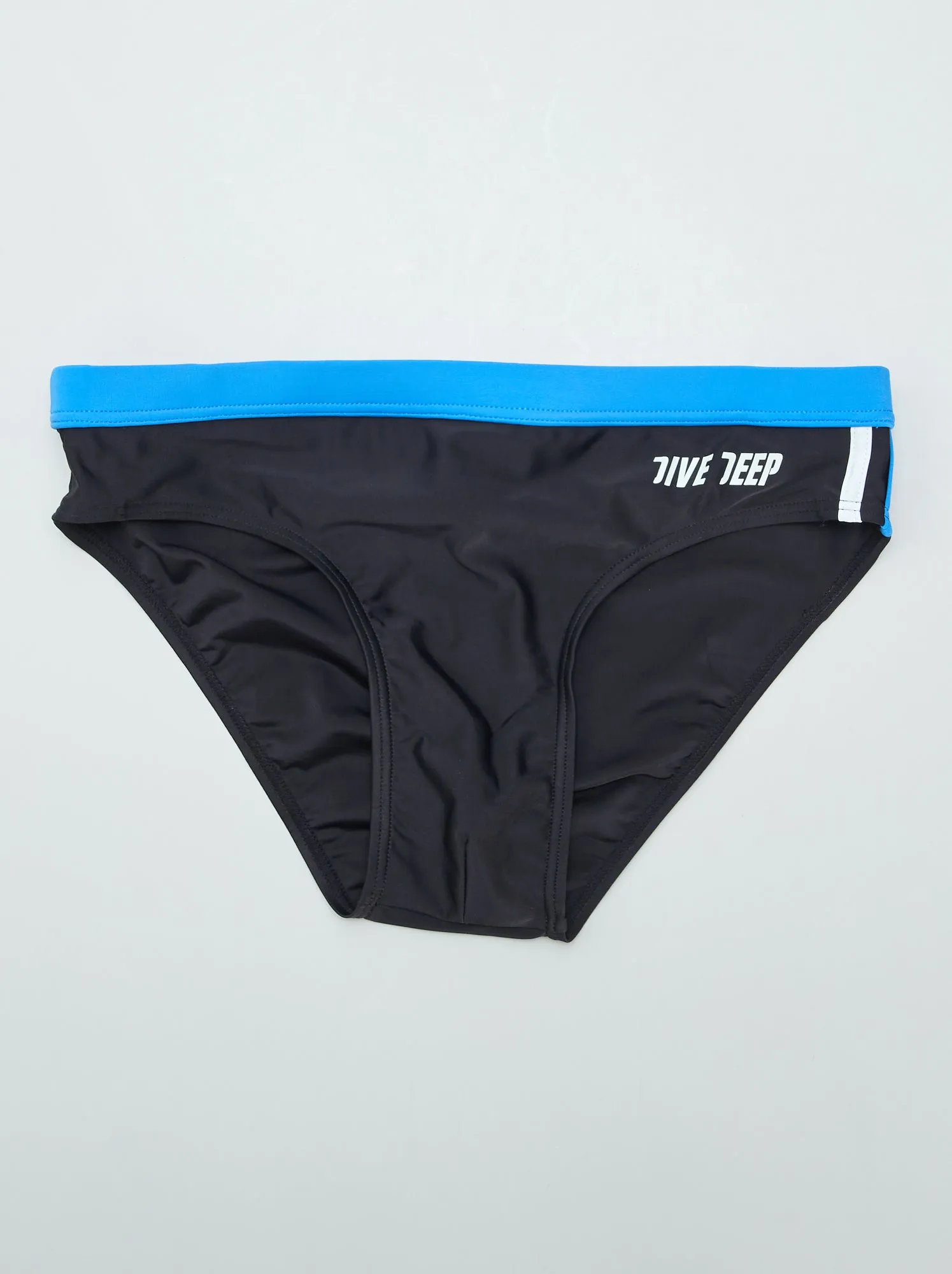 Slip mare tinta unita - NERO