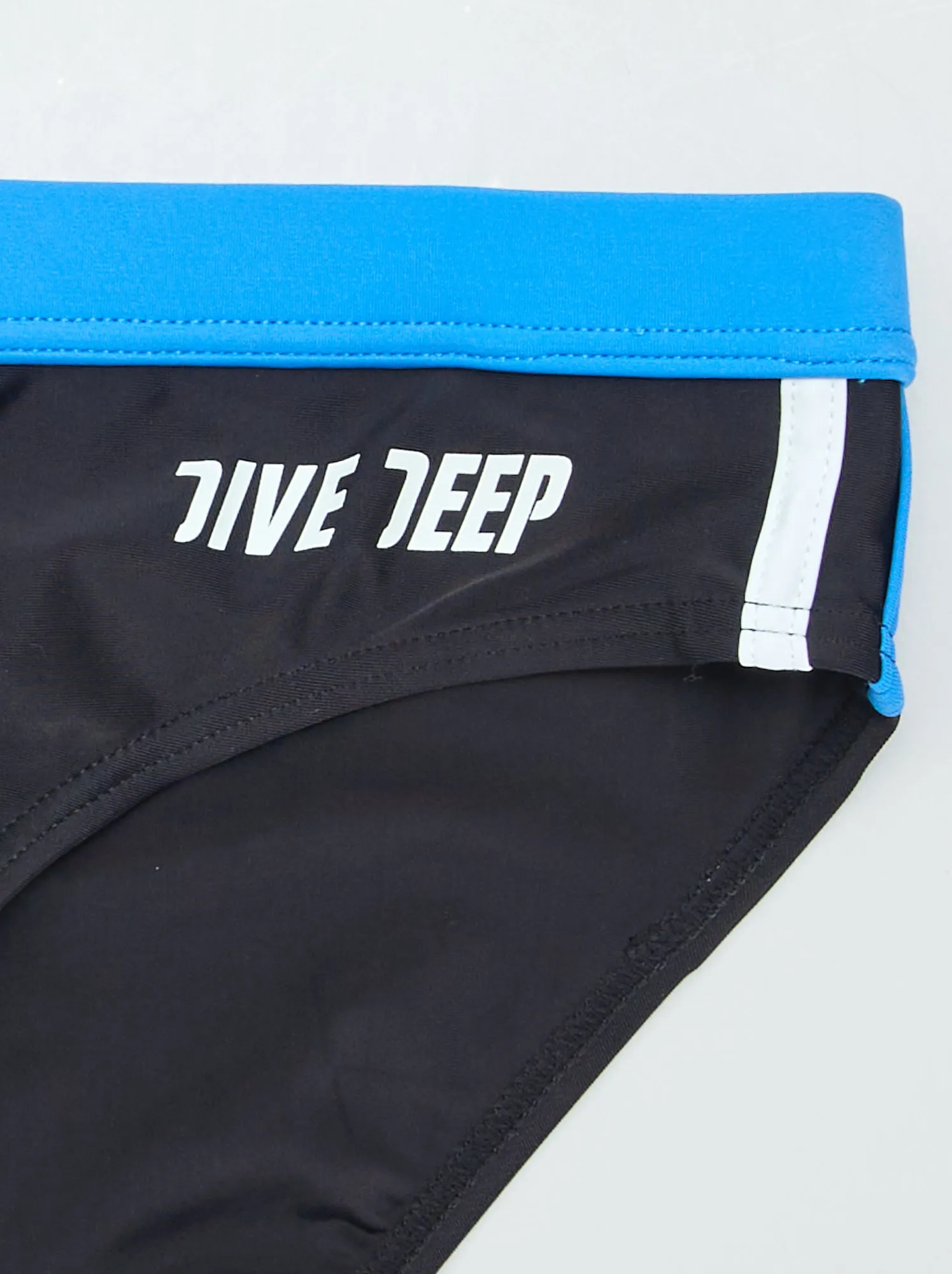 Slip mare tinta unita - NERO