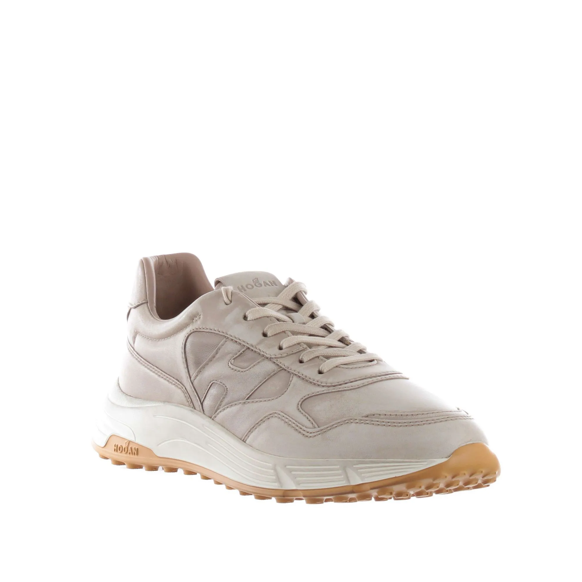 Sneaker hyperlight in pelle vintage