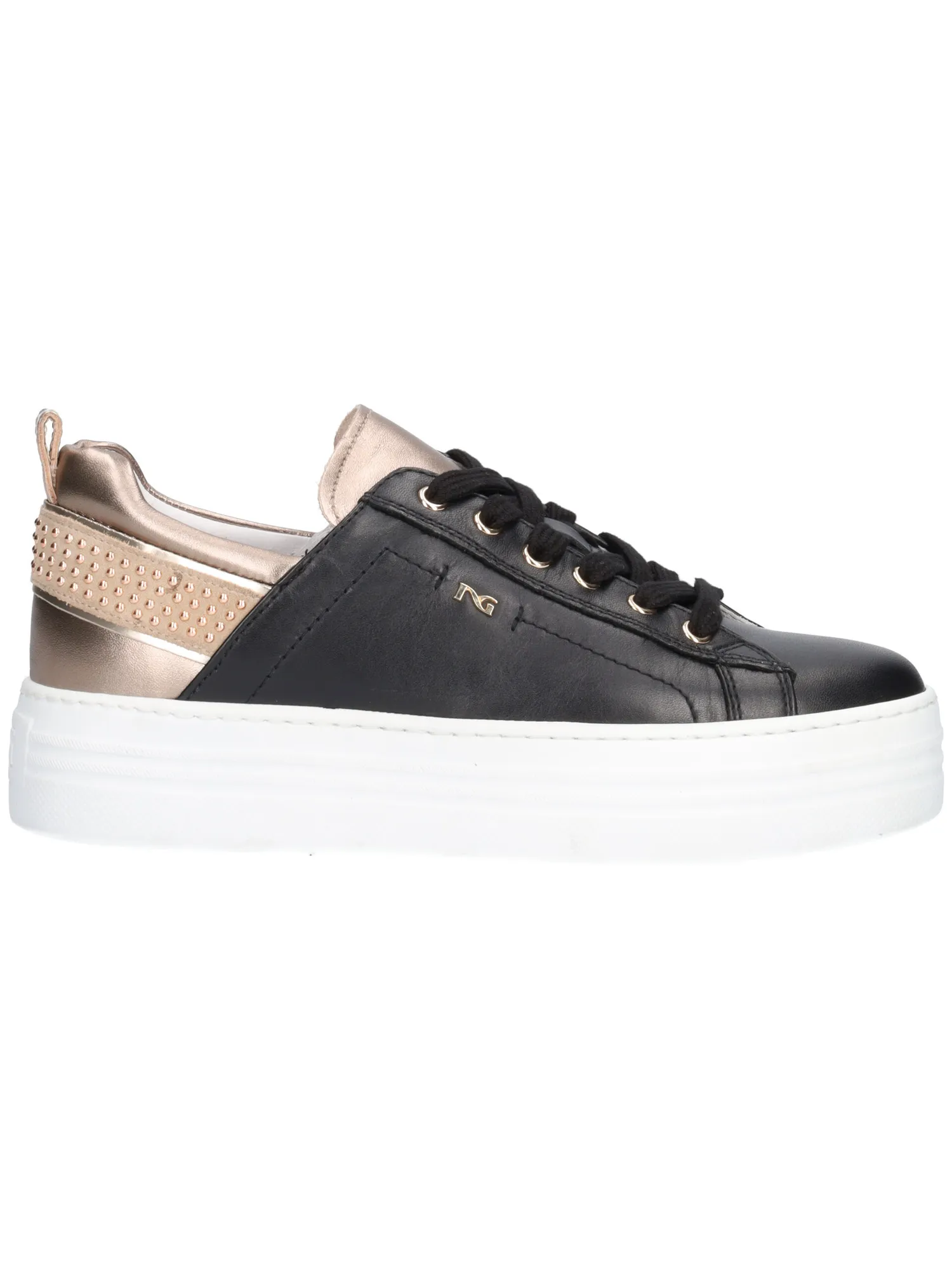 Sneaker platform Nero Giardini da donna nera