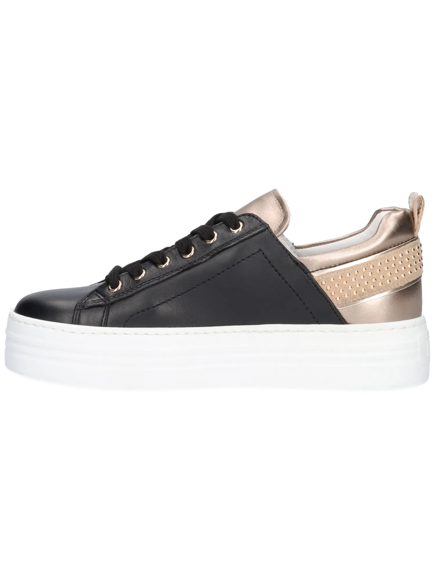 Sneaker platform Nero Giardini da donna nera