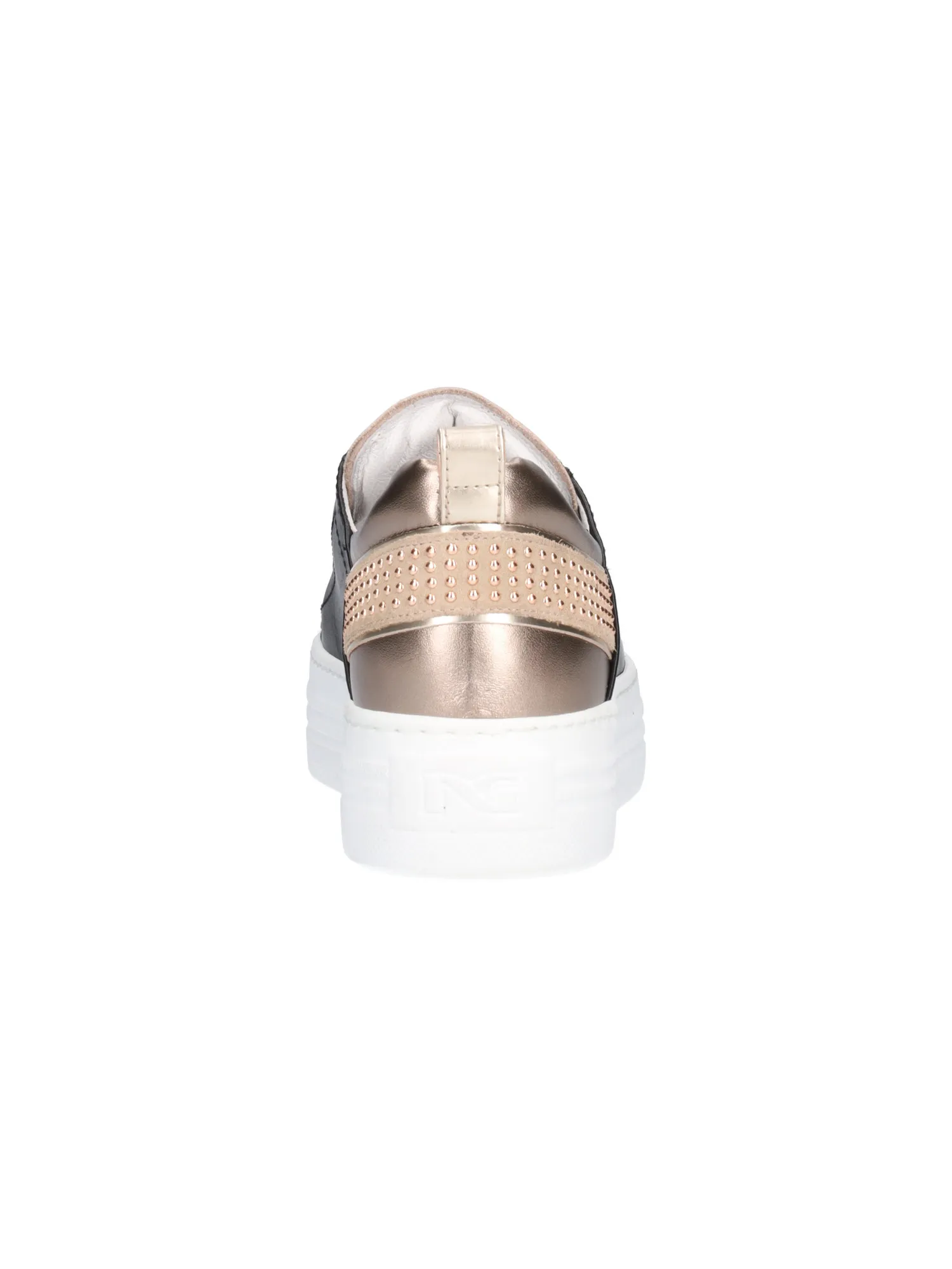 Sneaker platform Nero Giardini da donna nera