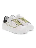 Sneakers Ed Parrish ALESSIA in pelle bianco e nero