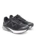Sneakers MBT GTR RUNNING W in tessuto e ecopelle nero e grigio