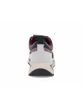 Sneakers Voile Blanche CLUB103 in pelle e nylon bianco e rosa