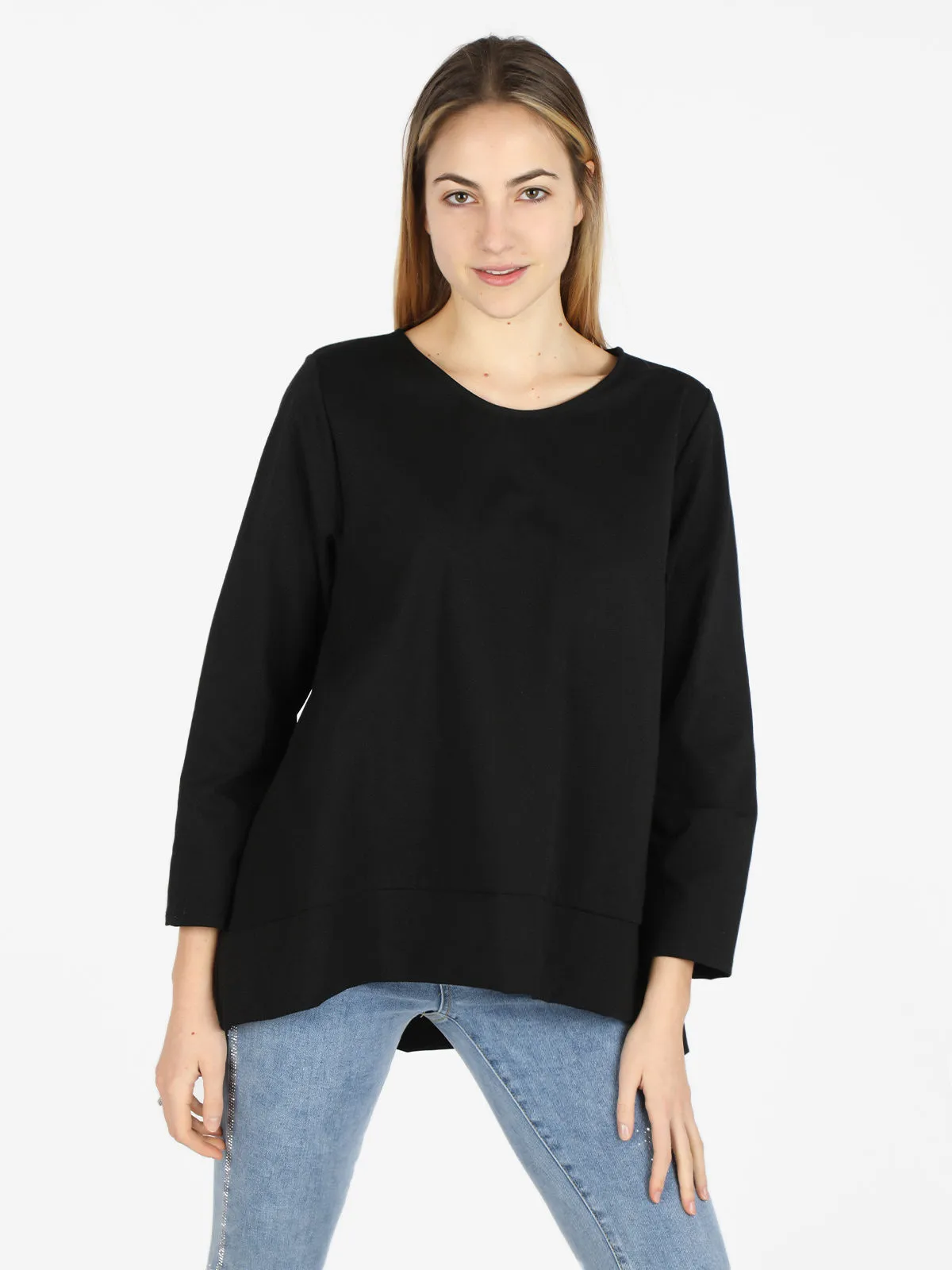 Solada Blouse femme oversize à manches longues