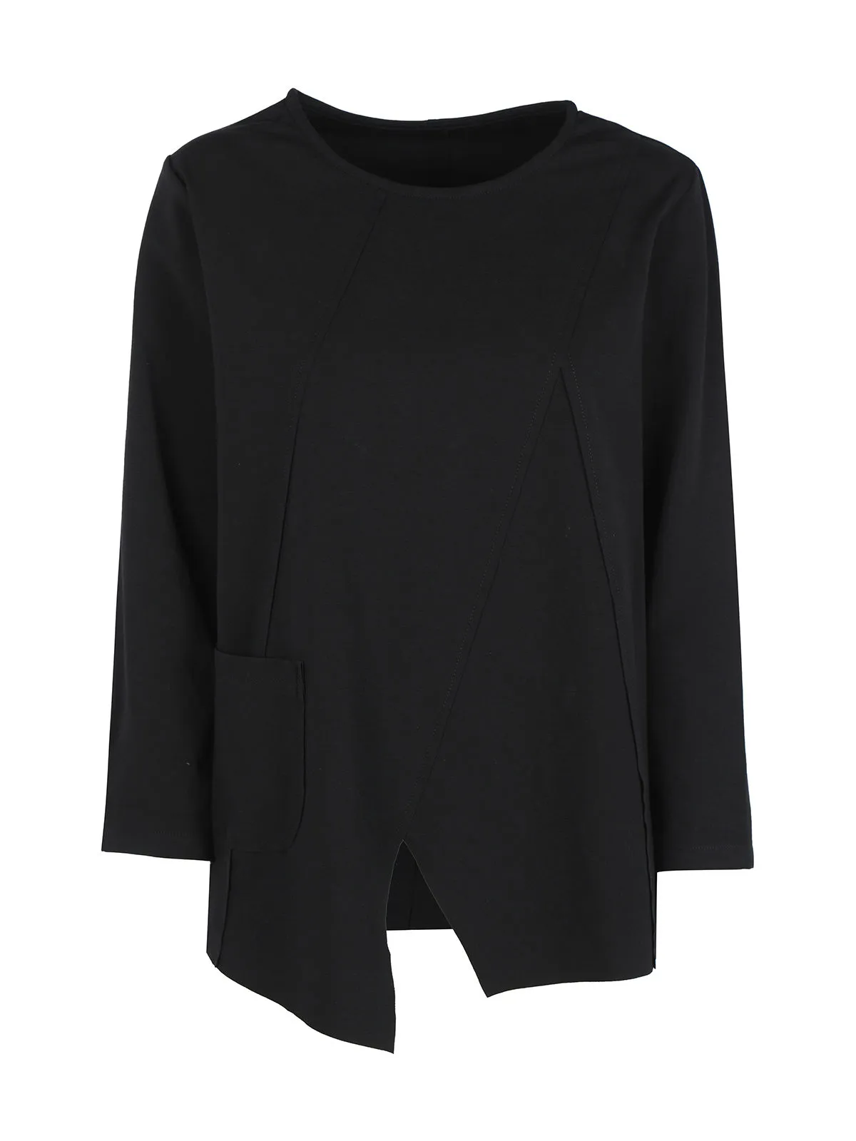 Solada T-shirt maxi femme oversize à manches longues