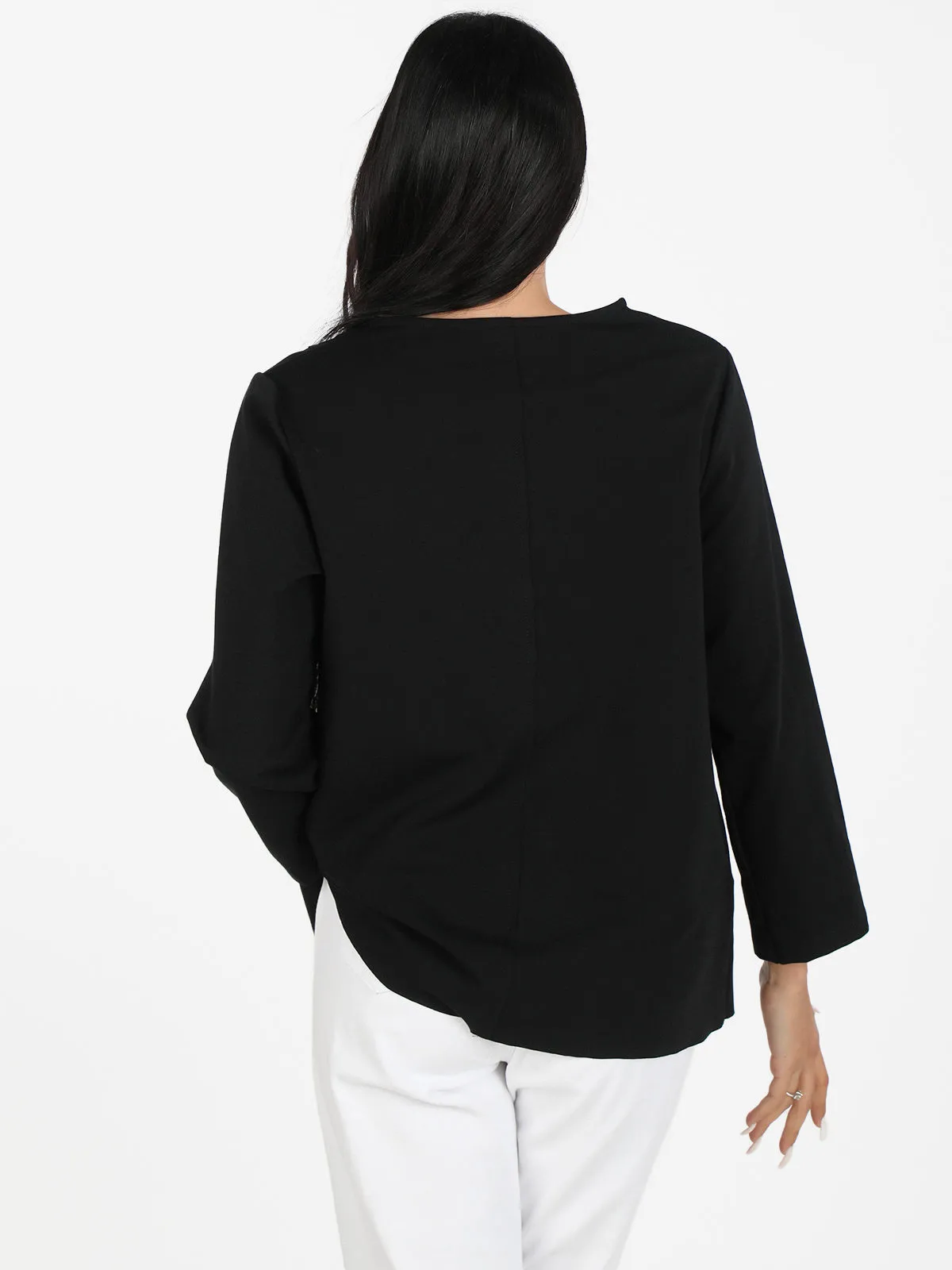 Solada T-shirt maxi femme oversize à manches longues
