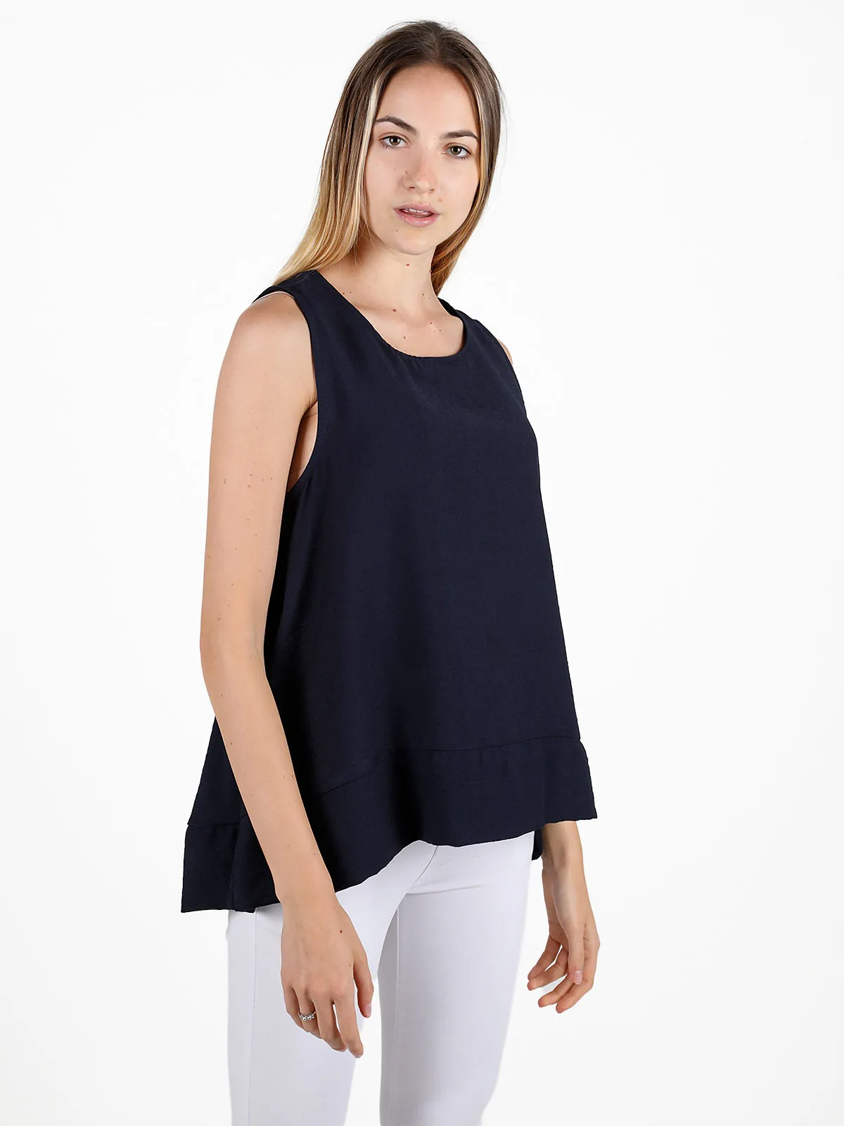 Solada Top femme oversize sans manches