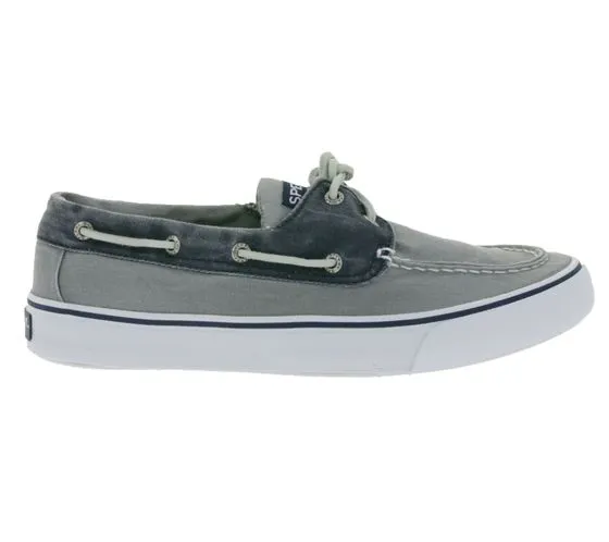 SPERRY Bahama II SW Scarpe da barca sneaker in tela da uomo STS22018 grigio/blu