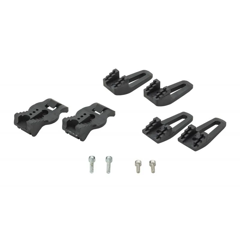 Step Adjust Oversize Hook (pair) - nero Vaude