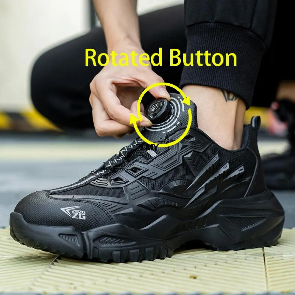 Stivale antinfortunistico da lavoro Scarpe da ginnastica da lavoro antiforatura Scarpe antinfortunistiche da uomo Scarpe antinfo