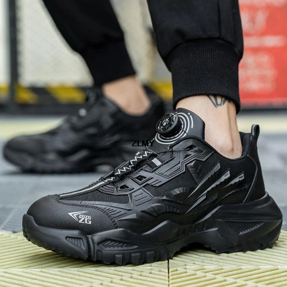 Stivale antinfortunistico da lavoro Scarpe da ginnastica da lavoro antiforatura Scarpe antinfortunistiche da uomo Scarpe antinfo