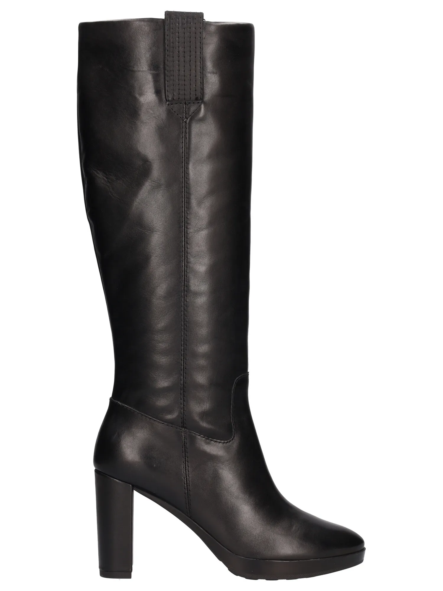 Stivale tacco largo Geox Walk Pleasure da donna nero