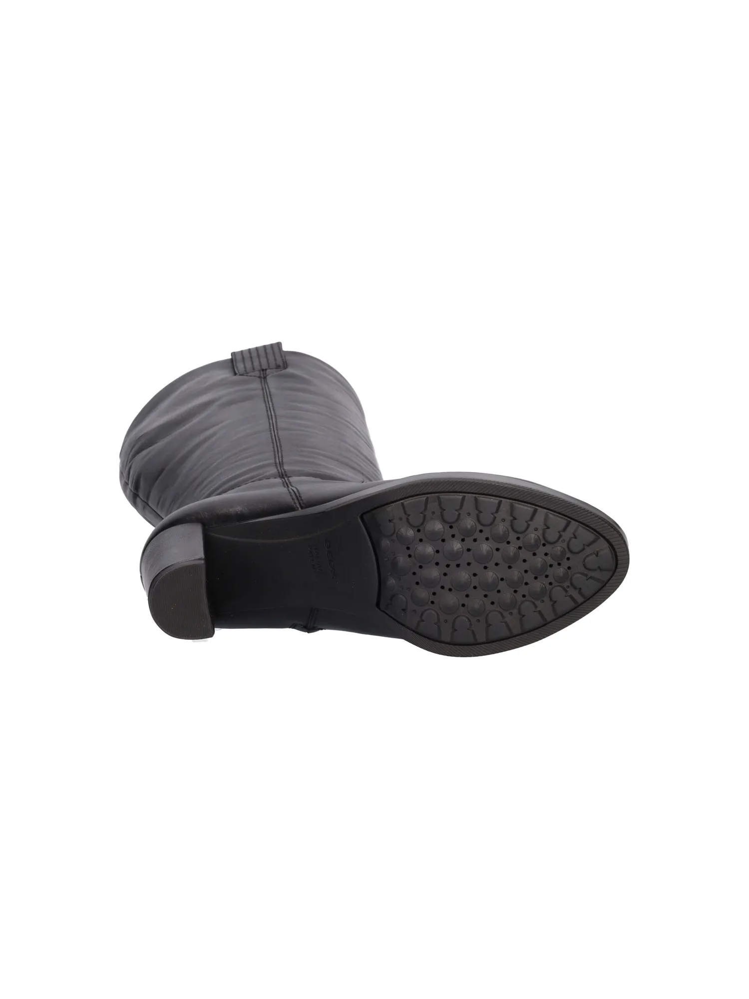 Stivale tacco largo Geox Walk Pleasure da donna nero
