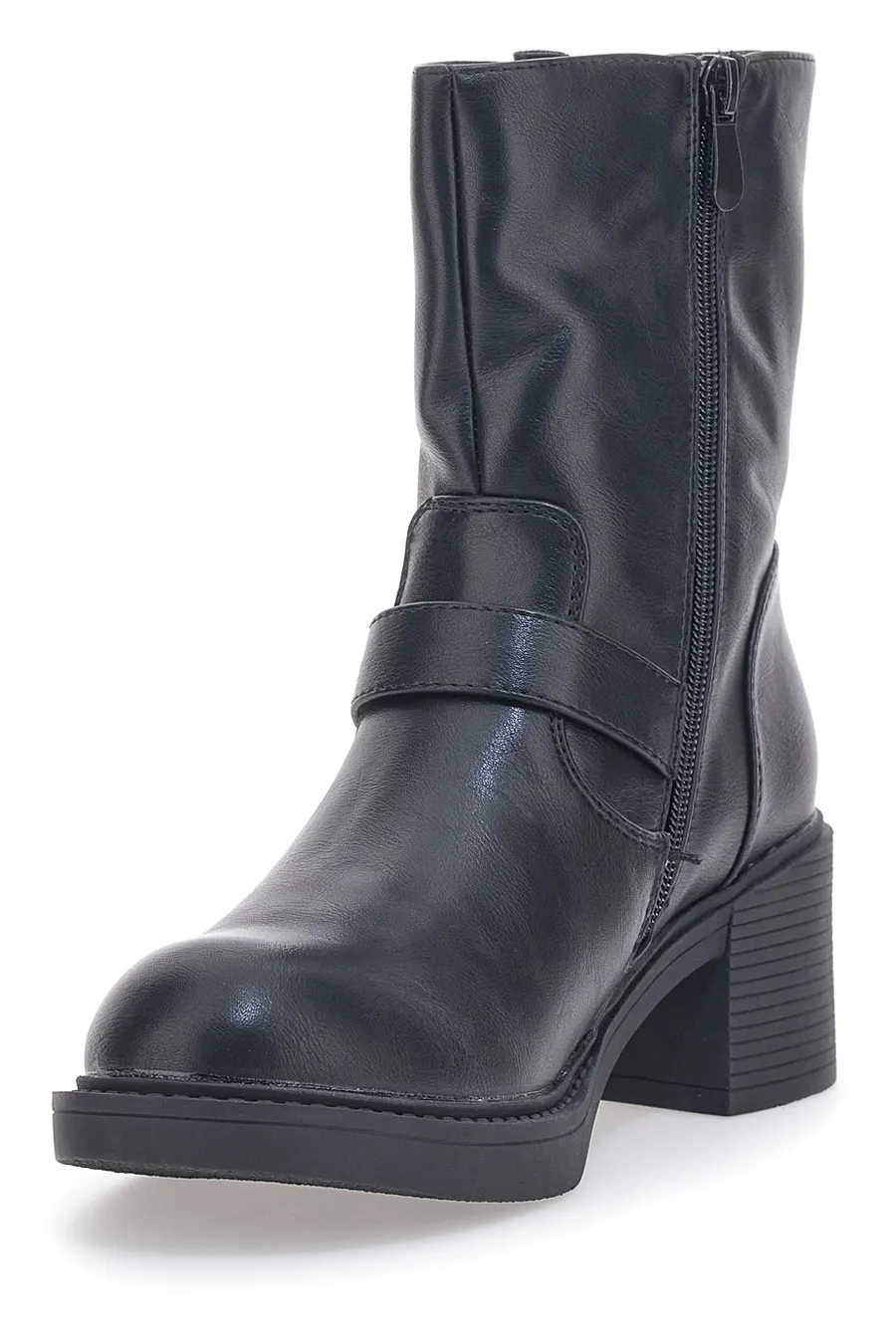 Stivaletto Biker Nero Cafè Cost 224
