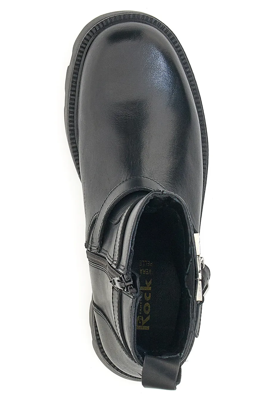 Stivaletto Biker Vera Pelle Pittarello Rock 6654