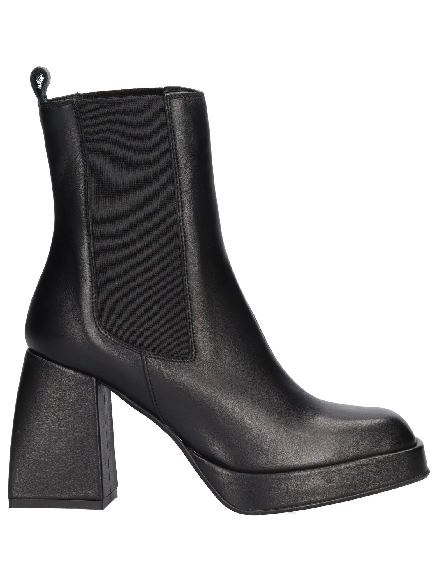 Stivaletto tacco largo Albachiara da donna nero