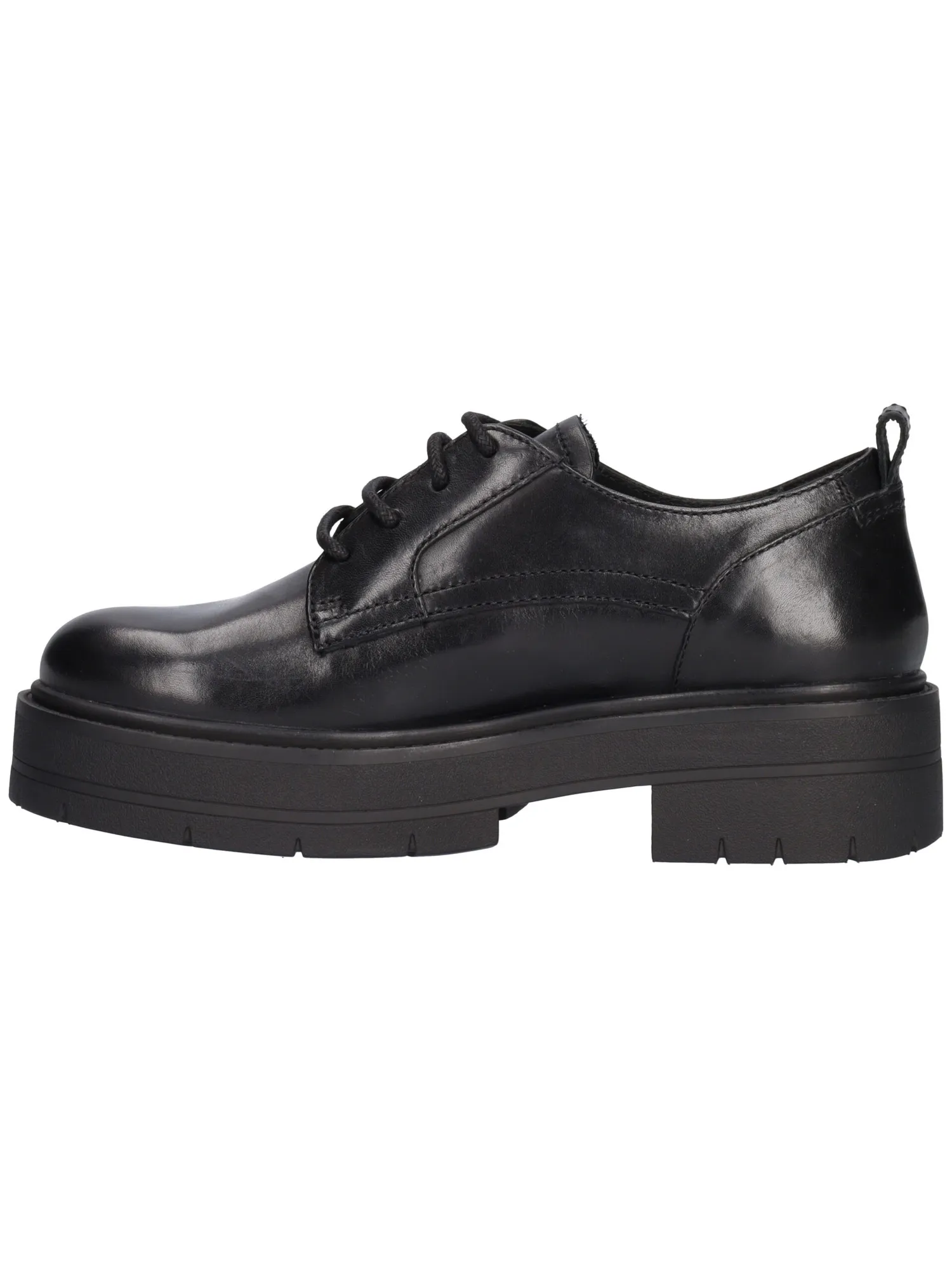 Stringata tacco largo Geox Spherica da donna nera