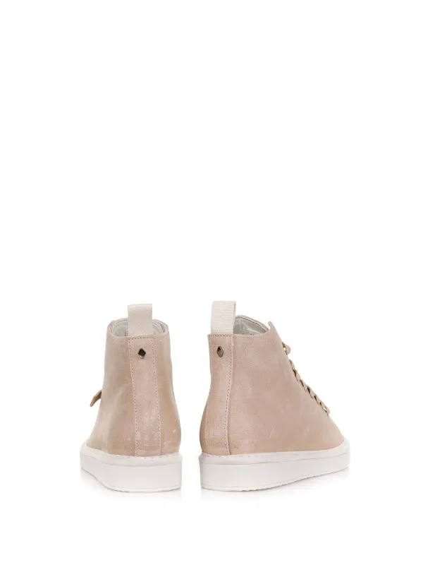 Suede ankle boot