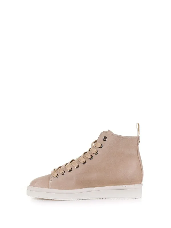 Suede ankle boot