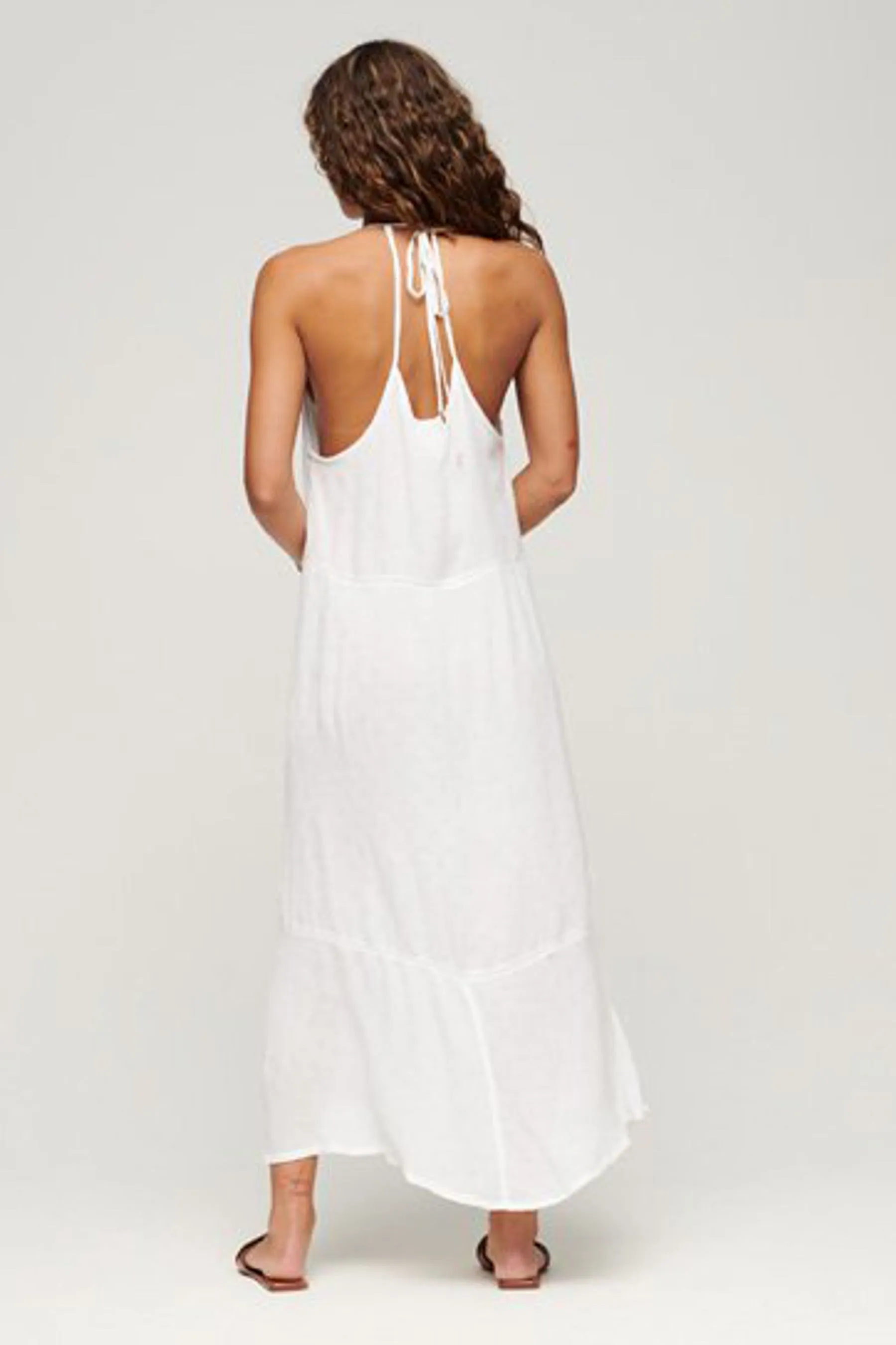 SUPERDRY Pizzo - Abito maxi con finiture