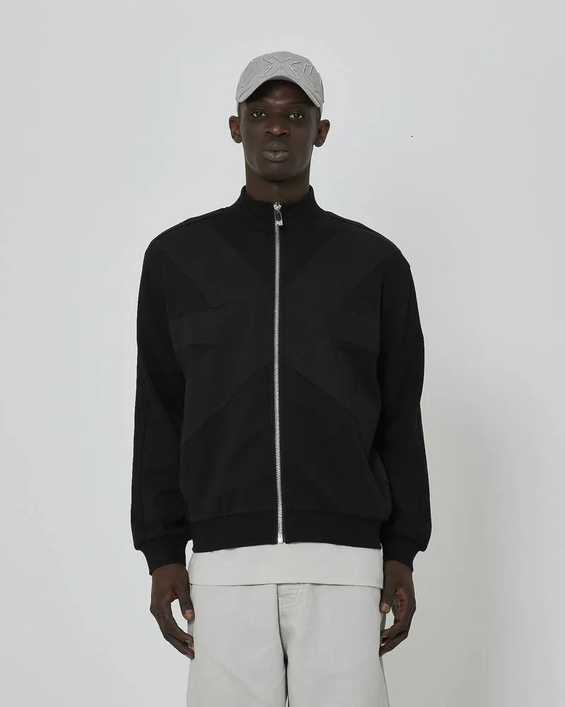 Sweatshirt Raahe - Felpa Full Zip con Collo Alto