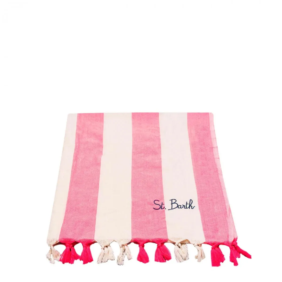 Telo Mare Ultralight A Righe, Rosa