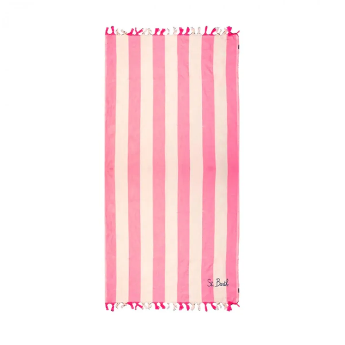 Telo Mare Ultralight A Righe, Rosa