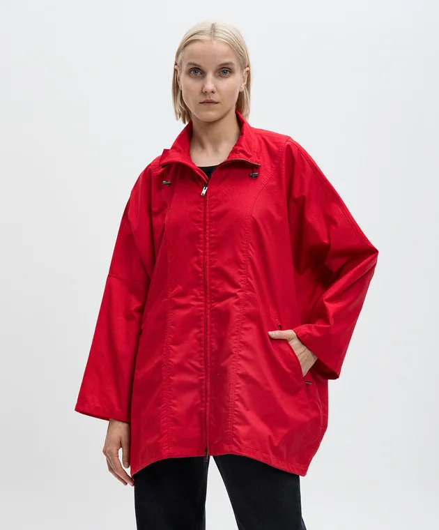 The Row Giacca a vento color rosso Dune 8189W3062