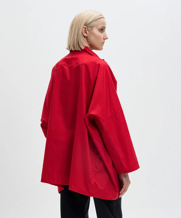 The Row Giacca a vento color rosso Dune 8189W3062