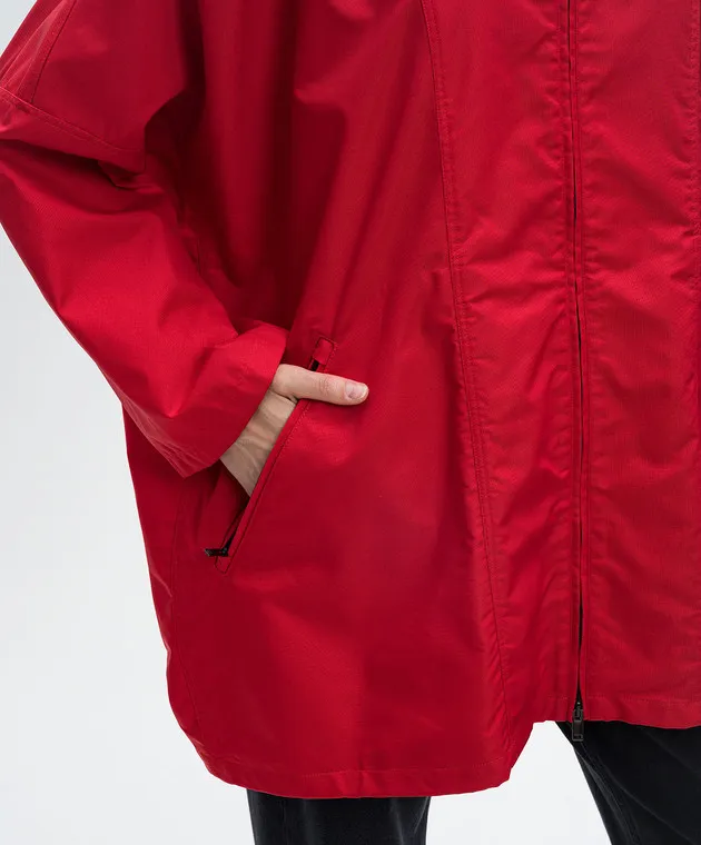 The Row Giacca a vento color rosso Dune 8189W3062