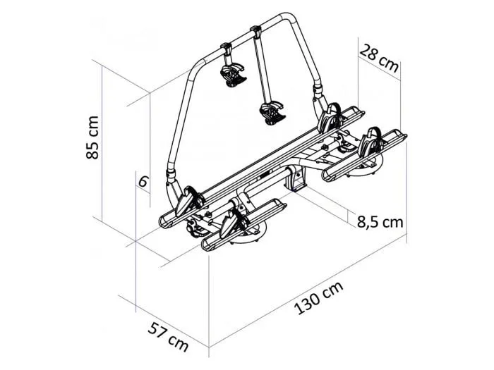 Thule Caravan Superb portabici