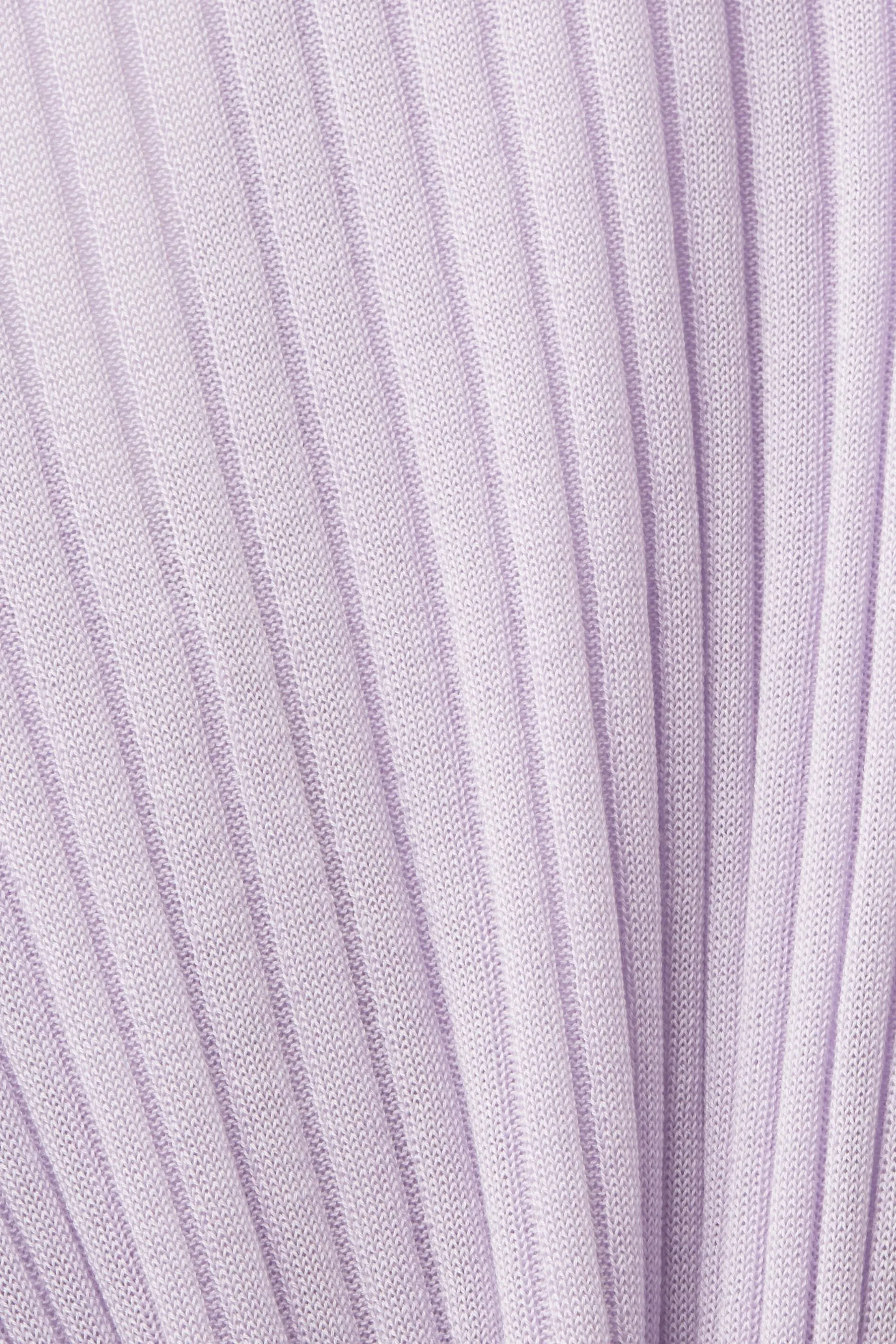Top in maglia con bottoni