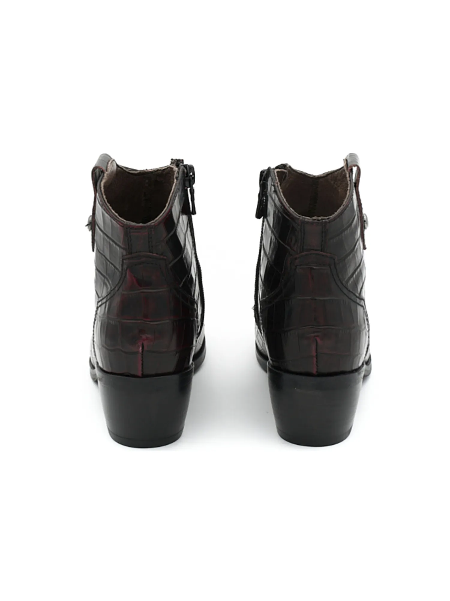 Tronchetto basso Nero Giardini donna bordeaux