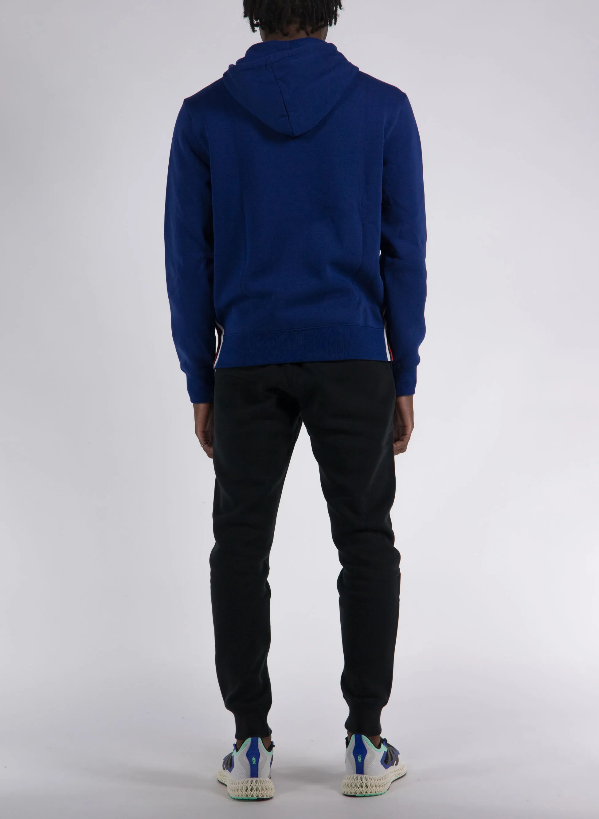 tuta full zip con logo